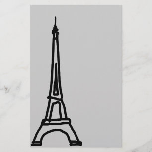 The Eiffel Tower Stationery