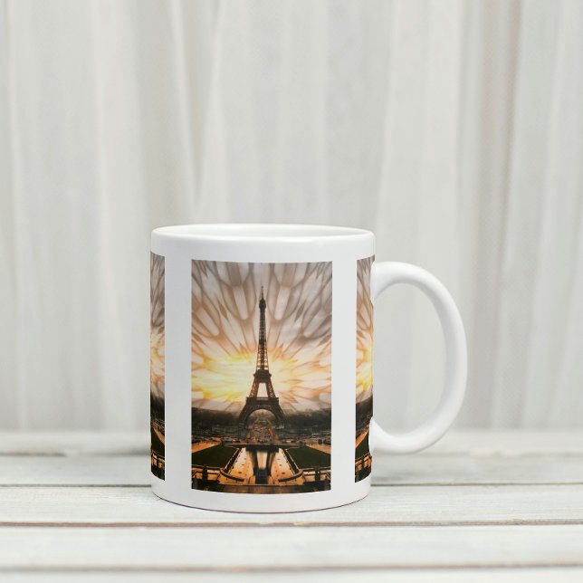 The Eiffel Tower! Two-Tone Coffee Mug (Creator Uploaded)