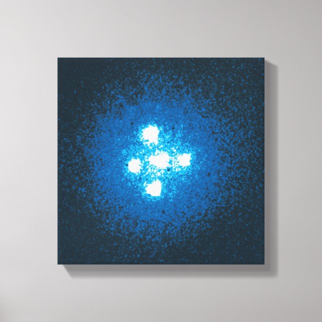 The Einstein Cross Canvas Print (Front)