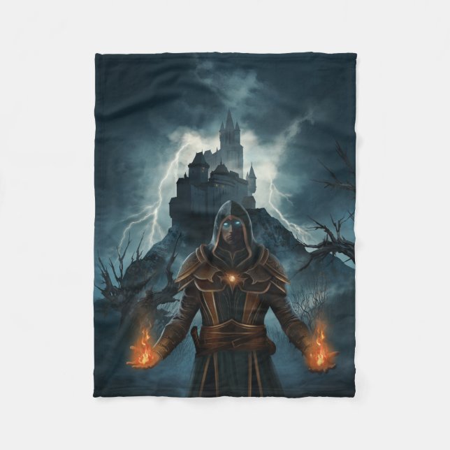 The Eldritch Knight Fleece Blanket (Front)