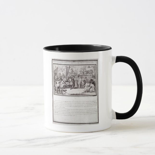 The Election of the Militia Mug (Right)