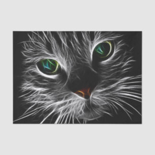 The "electric" Cat Tissue Paper