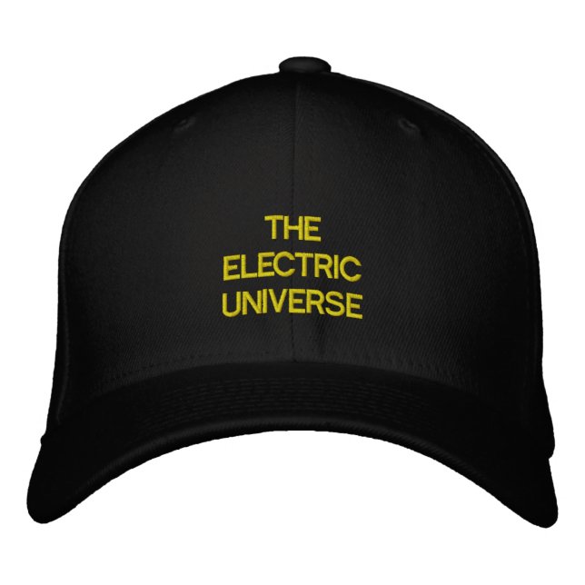 The Electric Universe Embroidered Hat (Front)