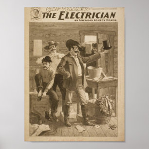 The Electrician Vintage Theatre Poster