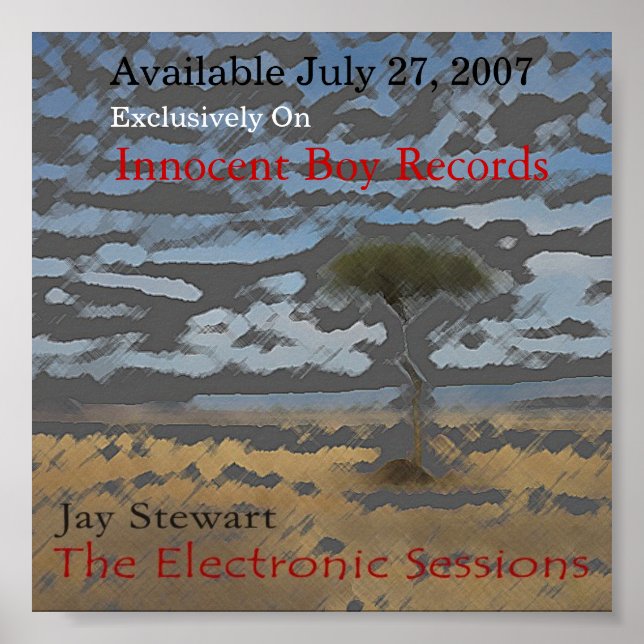 The Electronic Sessions Release Poster (Front)