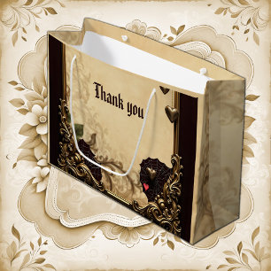 The elegance and mysticism of the Gothic heart. Large Gift Bag