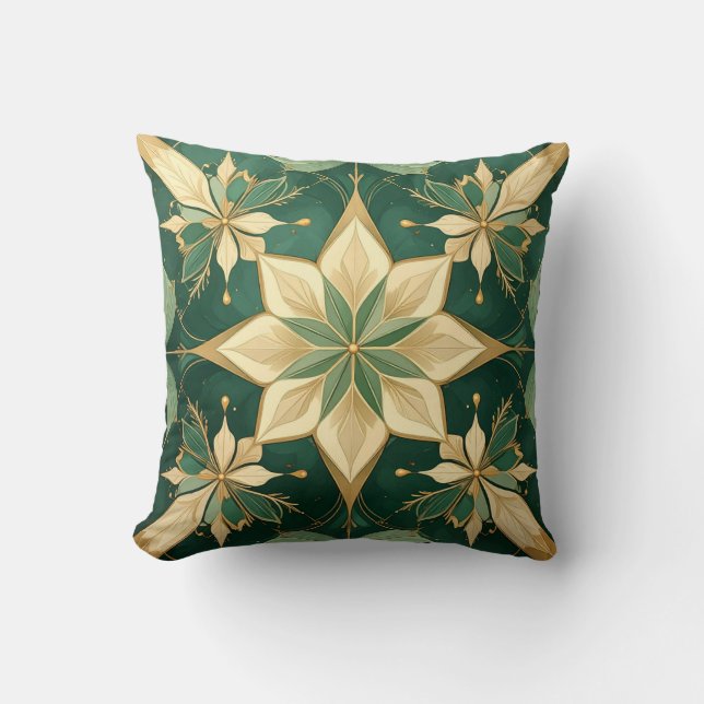 The Elegant Christmas - Star Cushion (Front)