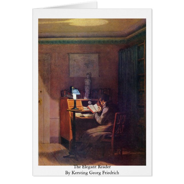 The Elegant Reader By Kersting Georg Friedrich (Front)