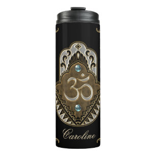 The elegant sign Ohm. Thermal Tumbler