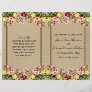The Elegant Vintage Floral Wedding Collection