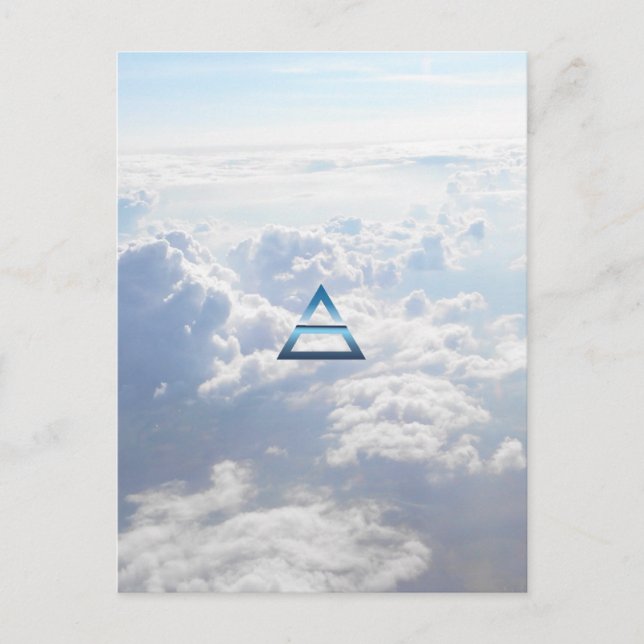The Element Air Symbol Postcard (Front)