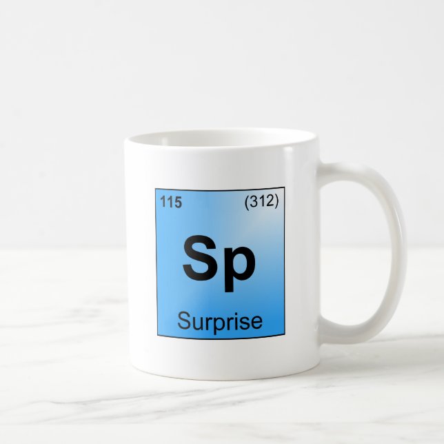 The Element of Surprise Coffee Mug (Right)