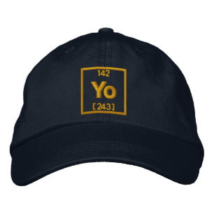 The Element of Whatz Up Embroidery Embroidered Hat