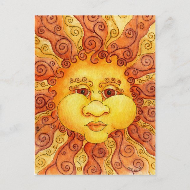 The Elements - Fire Postcard (Front)