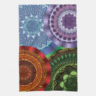 The Elements Mandalas Hand Towel