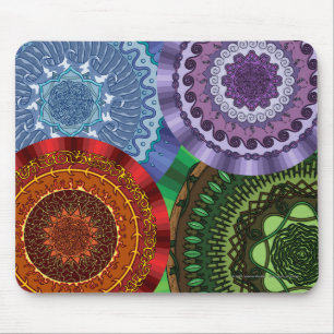 The Elements Mandalas Mousepad