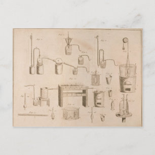 The Elements of Chemistry' Postcard