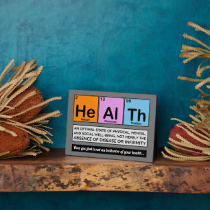 The Elements Of Health Chiropractic Plaque
