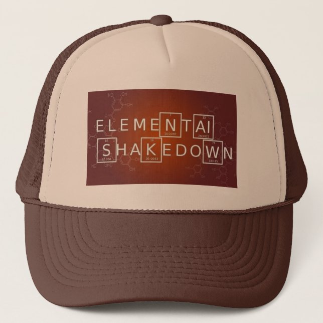 The Elements of Shakedown Trucker Hat (Front)