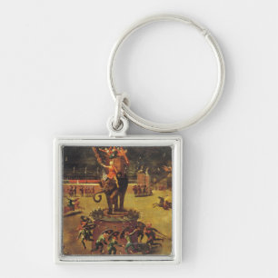 The Elephant Carousel Key Ring