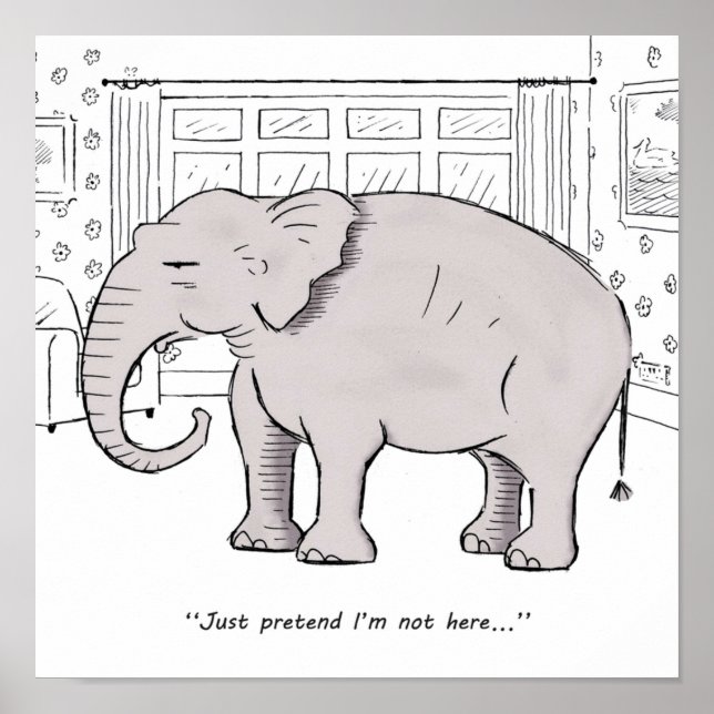 The Elephant in the Room Poster (Front)