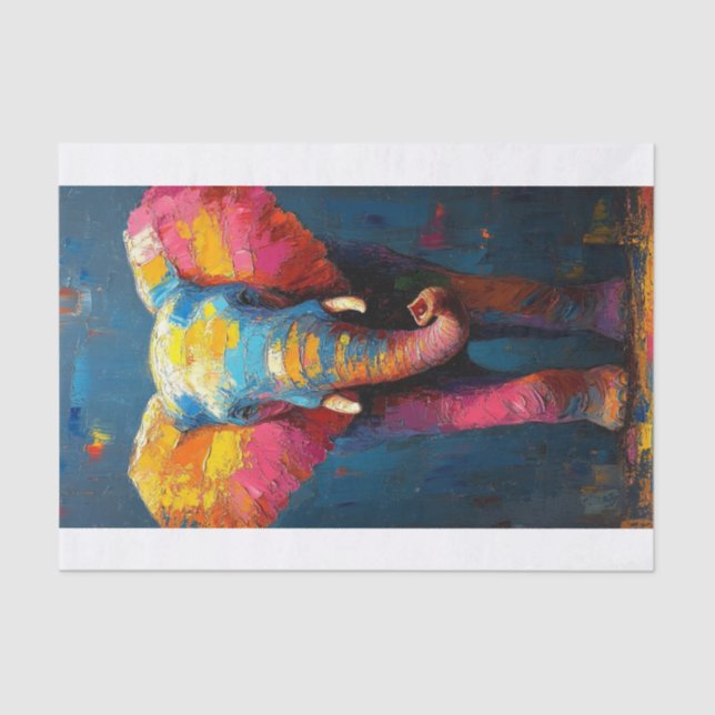 The Elephant Lyfe11 Tissue Paper (Front)