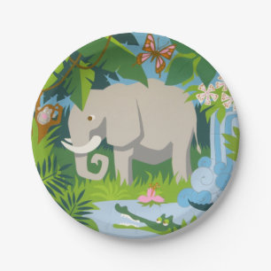 The Elephant Paper Plates