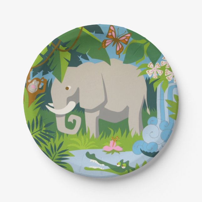 The Elephant Paper Plates (Front)