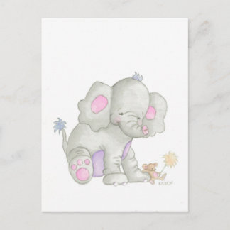 The Elephant Postcard