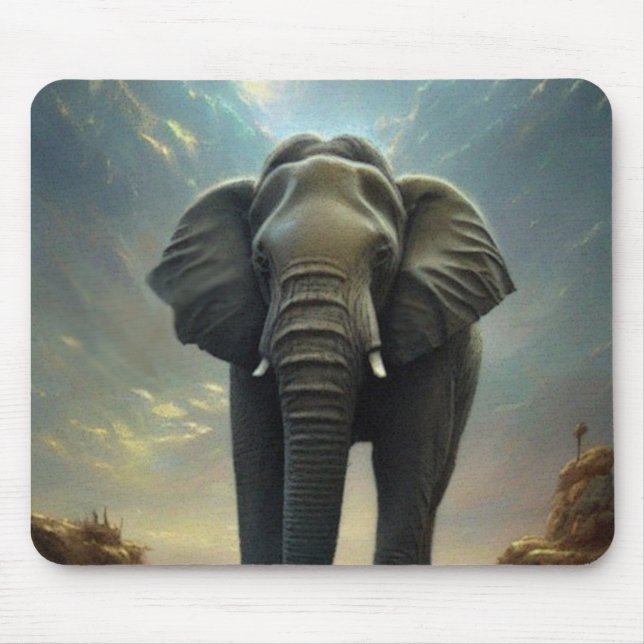 The Elephant Prince- Mouse Mat (Front)