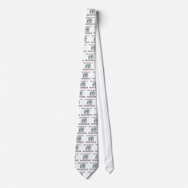 The Elephant Whisperer Tie (Front)