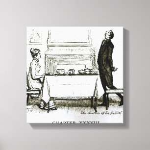 The Elevation of His Feelings' Canvas Print