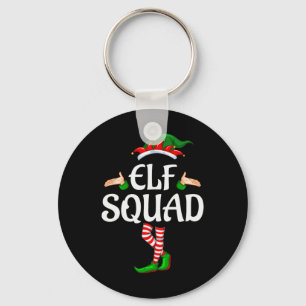 The Elf Squad Family Matching Group Christmas 1 Key Ring