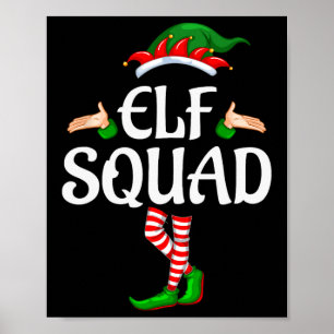The Elf Squad Family Matching Group Christmas 1 Poster