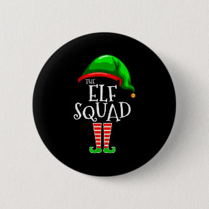 The Elf Squad Family Matching Group Christmas  6 Cm Round Badge