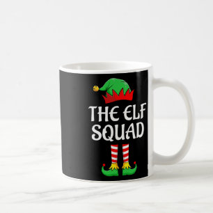 The Elf Squad Family Matching Group Christmas Fun Coffee Mug