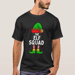 The Elf Squad Funny Christmas Matching Family T-Shirt