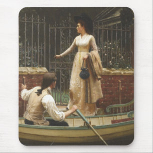 The Elopement (Romantic Date) (by E.B. Leighton) Mouse Mat
