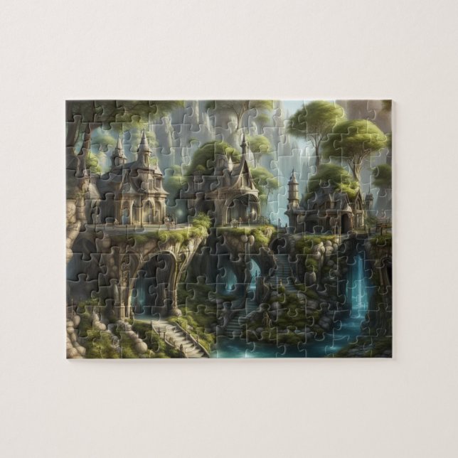 The Elven Worlds  Jigsaw Puzzle (Horizontal)