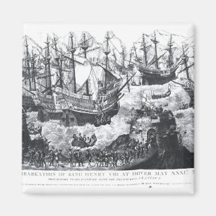 The Embarkation of Henry VIII at Dover Magnet
