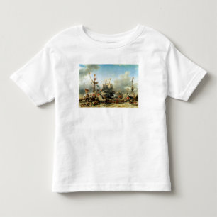 The Embarkation of Ruyter and William de Witt Toddler T-Shirt