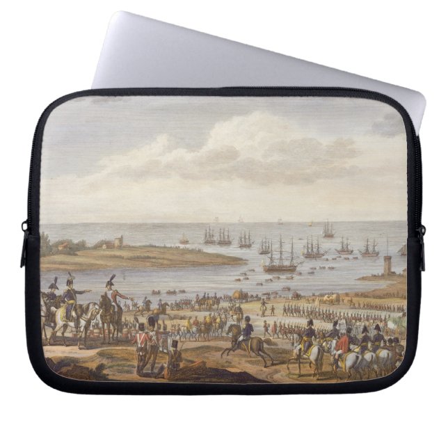 The Embarkation of the English in Holland, 30 Nove Laptop Sleeve (Front)