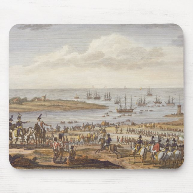 The Embarkation of the English in Holland, 30 Nove Mouse Mat (Front)