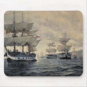 The Embarkation of the Liberating Expedition of Pe Mouse Mat