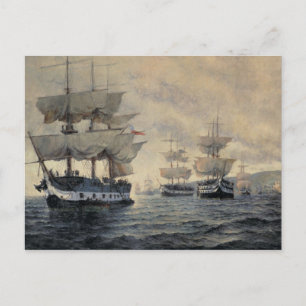 The Embarkation of the Liberating Expedition of Pe Postcard