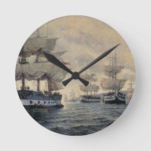 The Embarkation of the Liberating Expedition of Pe Round Clock