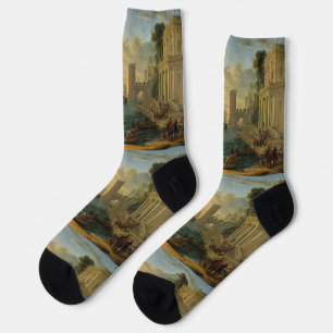 The Embarkation of the Queen of Sheba Socks