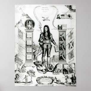 The Emblem of England, October 1690 Poster