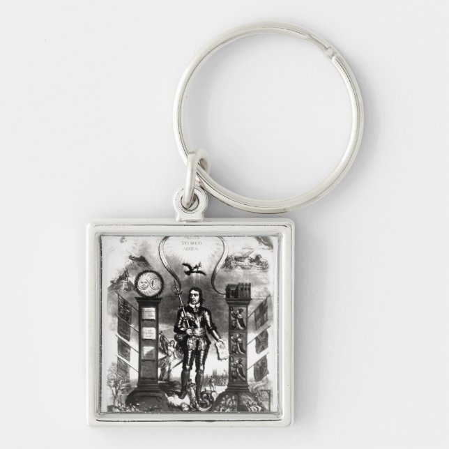 The Emblem of England's Distractions, 1658 Key Ring (Front)
