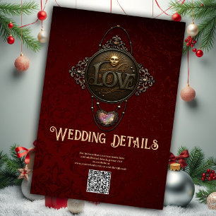 The Emblem of Love. Enclosure Card